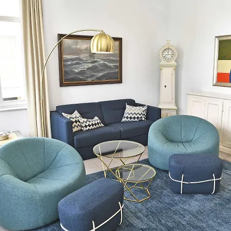 Strandeck F 662 Wg 1 Mit Meerblick, Terrasse, Wintergarten Binz